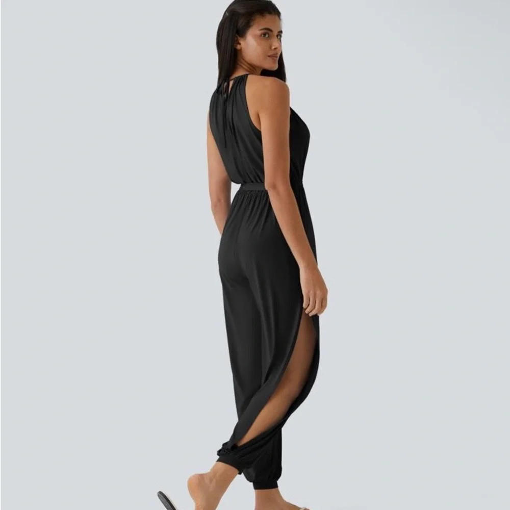 HALARA Black Jumpsuit - Picture 2 of 8